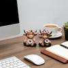 Multifunctional Calf Flower Pot Pen Holder Couple Decoration Resin Figurine
