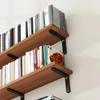 Wooden Wall Display Rack Bookshelf Bathroom Counter Organizer Corner Shelf Bathroom Organization Makeup Organizer Space Saving