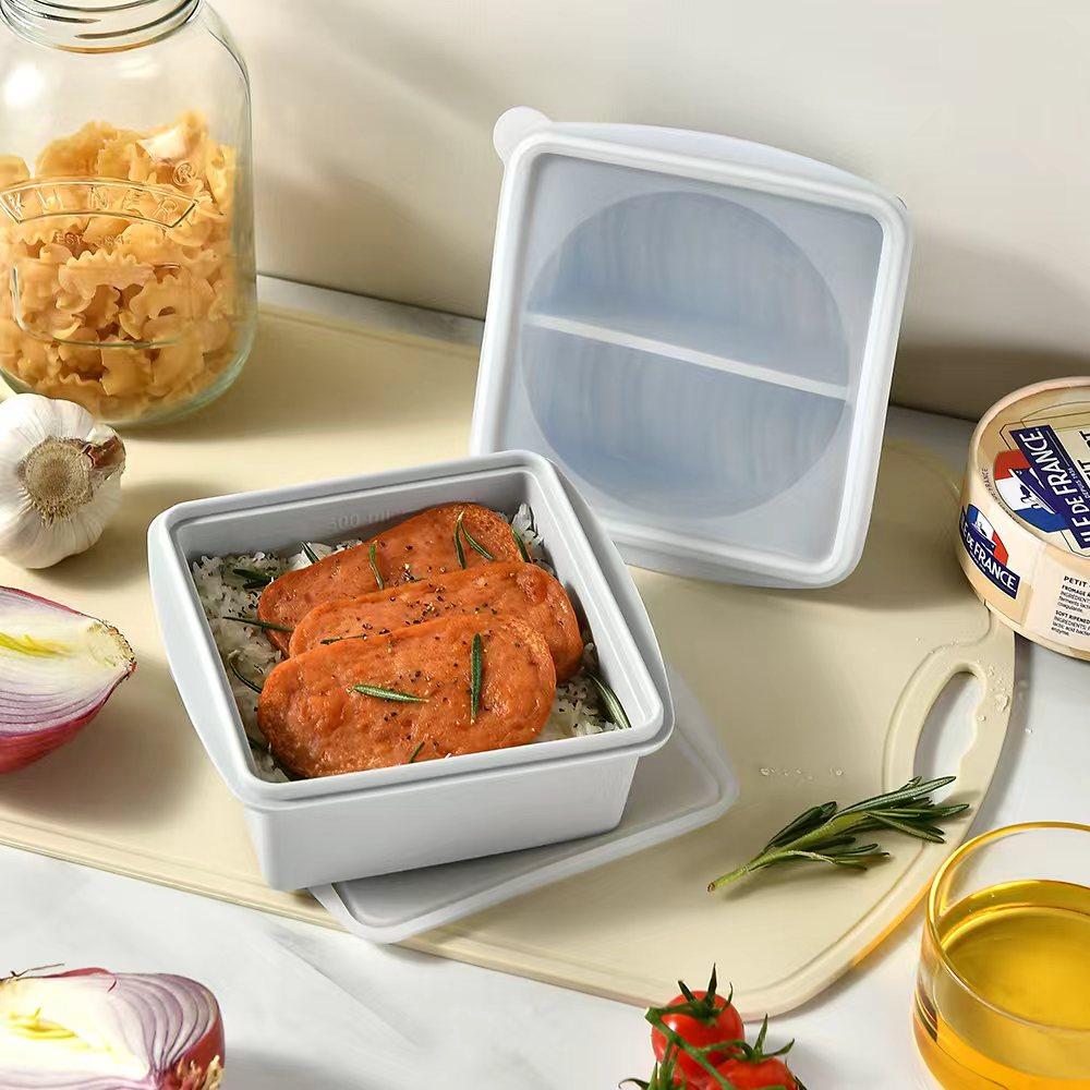 

2Pcs Silicone Soup Freezer Molds - Leakproof, BPA-Free, Microwave Safe, Perfect for Soups, Sauces Meal Prep, and Baked Goods сірий
