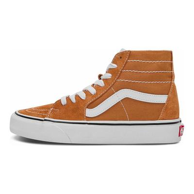 Sk8 Ca Throwback High Top Skate Shoes Unisex Sneakers Brown White VN0A7Q62BKQ