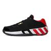 adidas Regular Trendy Slip-Resistant Lightweight Low-Top Retro Basketball Shoes Men Sneakers Black Red EF9853