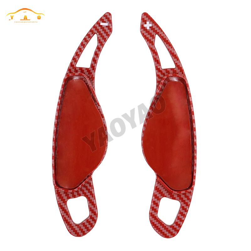 2Pcs Car Steering Wheel Paddle Shift DSG Extension For Jaguar XF XE XJ F-PACE F-TYPE X760 X250 X260  For Land Range Rover