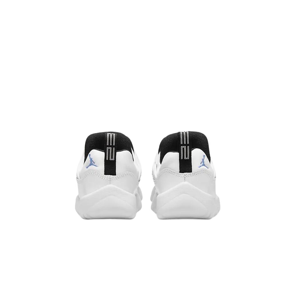 Air Jordan 11 Retro Little Flex TD Legend Blue / Columbia 2024 Zapatillas de bebé Blanco Negro BQ7102-104