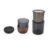 Coffee Cup 3 In 1 Portable Coffe Cup PCTG Overlay Design Universal Fit for Camping Travel Outdoor