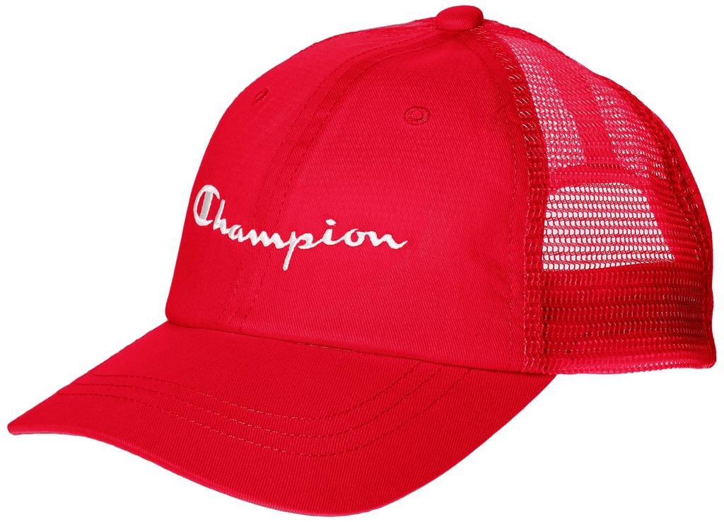 Champion Mesh Sizes to Japanese size Kids' Cap, 141-001A, Red, Japan, 55-57cm (equivalent L)