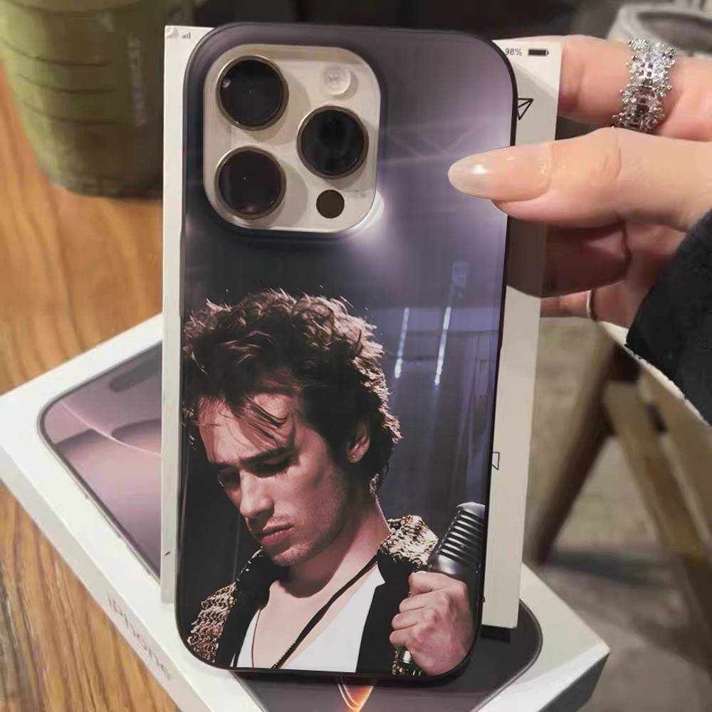 J-Jeff B-Buckley For IPhone 16 15 11 12 13 14 17 Pro Max PLUS Pro Soft Corrugated Silicone Back Phone Case
