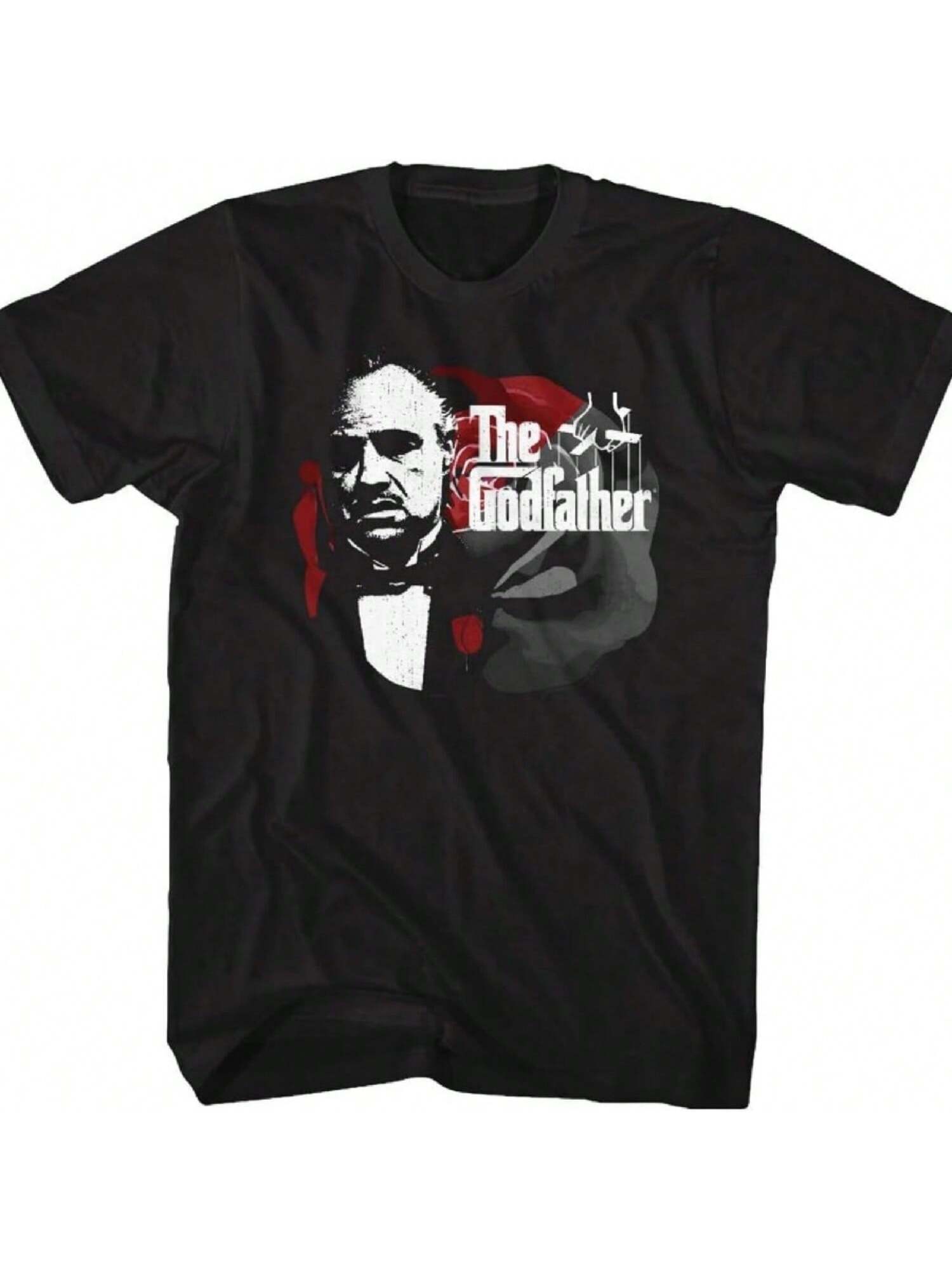 Can Classics The Godfather 70s Movie Adult Short Sleeve T-Shirt Marlon Brando Graphic Tee S разноцветный