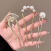 U-Shaped Pearl Women's Updo Hairpin 2025 - Elegant Insert Comb Headwear