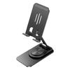 Phone Holder 360 Degrees Rotation Height Adjustable Foldable Portable Metal Desk Phone Dock Holder for