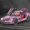 1/24 Benz SLR 722S Edition Legierung Sportwagen Modell Diecasts Metall Rennwagen Fahrzeuge Modell Simulation Sound Licht Kinderspielzeug Geschenk