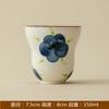 Hand Painted Gourd Shape Ceramic Cup Japanese Underglaze High Aesthetic Tea Water Cup Personal Master Cup Home Use Gift