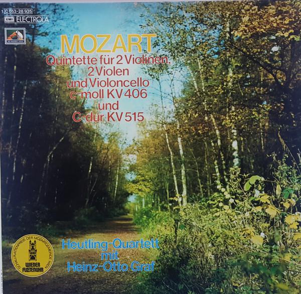 

LP Record WOLFGANG AMADEUS MOZART HEUTLINGQ Quintette Fr 2 Violinen 2 Violen 1C05328935 Die Stimme Sein Germany Classical Used
