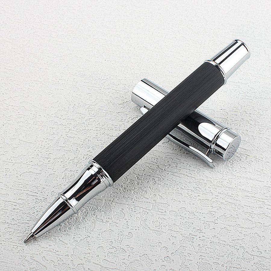 1 шт. Высококачественная металлическая роскошная ручка-роллер 0,5 мм шариковая ручка для практики письма