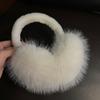 Fashion Soft Faux Fur Ear Warmer Winter Earmuffs For Women Men Solid Color Earflap Outdoor Cold Protection Ear-Muffs Ear Cover