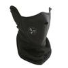 Face Cover Breathable Comfortable Headgear Sun Protective Neck Scarf for Riding Outdoor Black