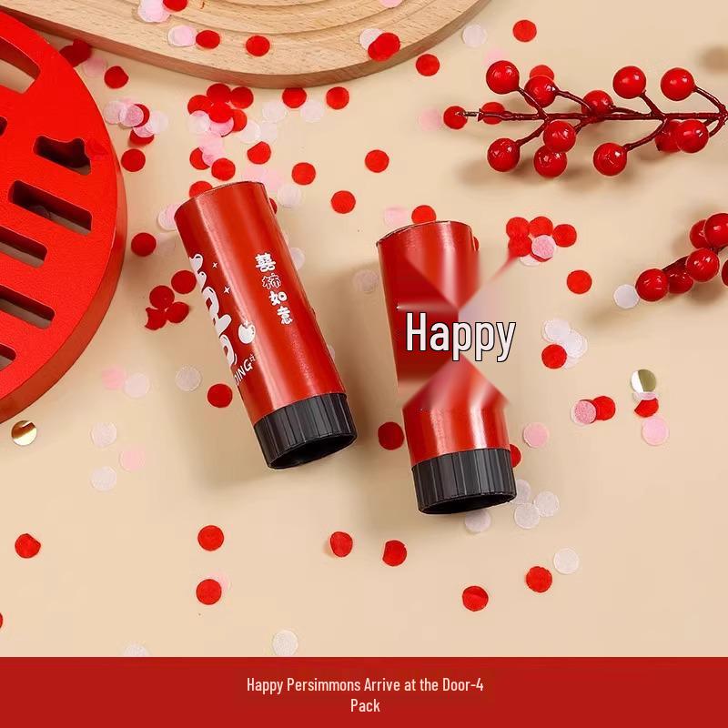 Handheld Wedding Confetti Tube - Petal Rain Party Popper