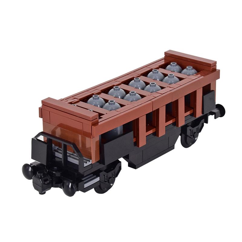 Moc City Creative Idea Train Base Wheel Carriage Building Blocks Bricks Assembled Diy Toys For Kids Christmas Gifts
