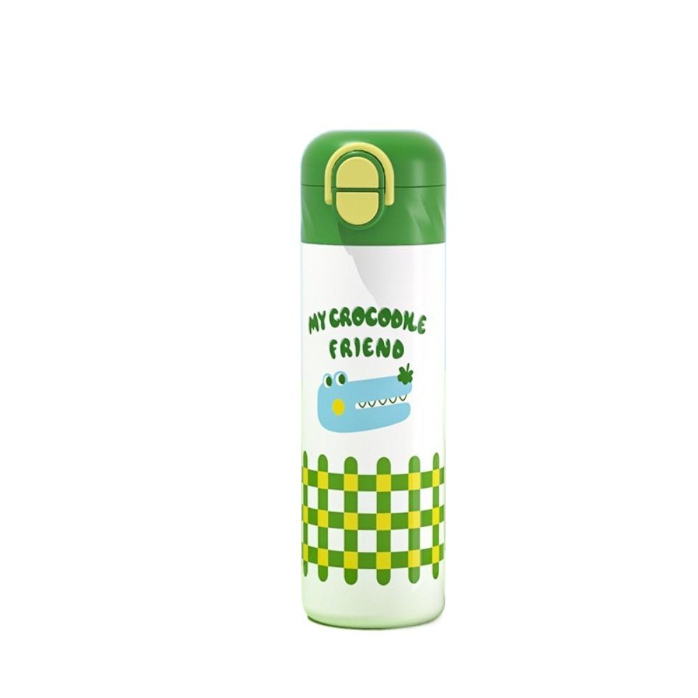 316 Stainless Steel Vacuum Flask 460ml Thermos Water Bottle Cartoon Insulation Cup  Student