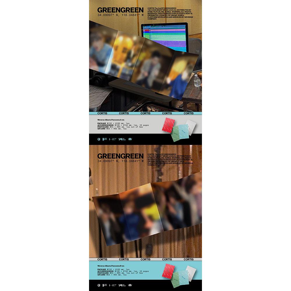 [pre-order] CORTIS The 2nd EP Album - GREENGREEN (Weverse Albums Ver.)