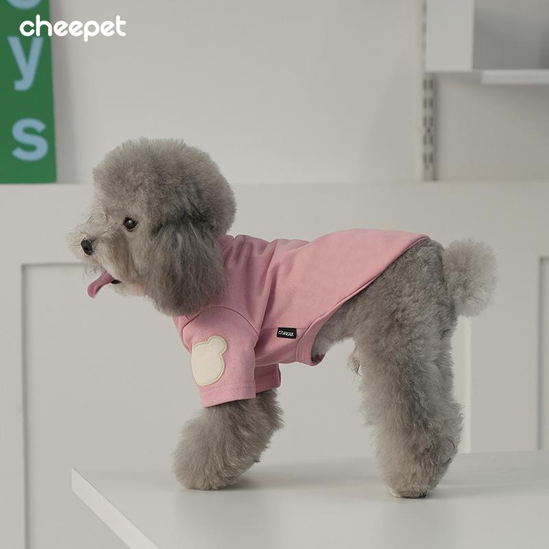 Dog Clothes Autumn and Winter Warm Two-legged Clothes Bear Sticker Versatile Bottoming Shirt Bi Xiong Schnauzer Pet Walking Dog Clothes