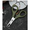 3CR13 Edelstahl Mini Angelschere PP Komfortgriff Fischschnurschneider Handwerkzeuge zur Fischkontrolle