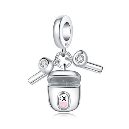 Original Charms Beads Copper Music Casual Series Collection Headphones Guitar Charms Decorative Pendant For Woman's Making Jewelry