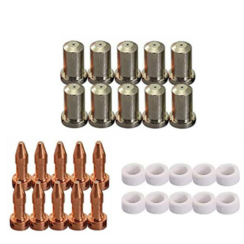 Plasma Electrode No 33366XL PT-23/27 Plasma Cutter Consumables Electrode Tip Nozzles 33366XL 33367 33418