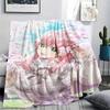 1PC The 100 Girlfriends Print Flannel Blanket, High quality All Seasons, Home Decor, Warmth and Comfort, Perfect for Christmas Gifts