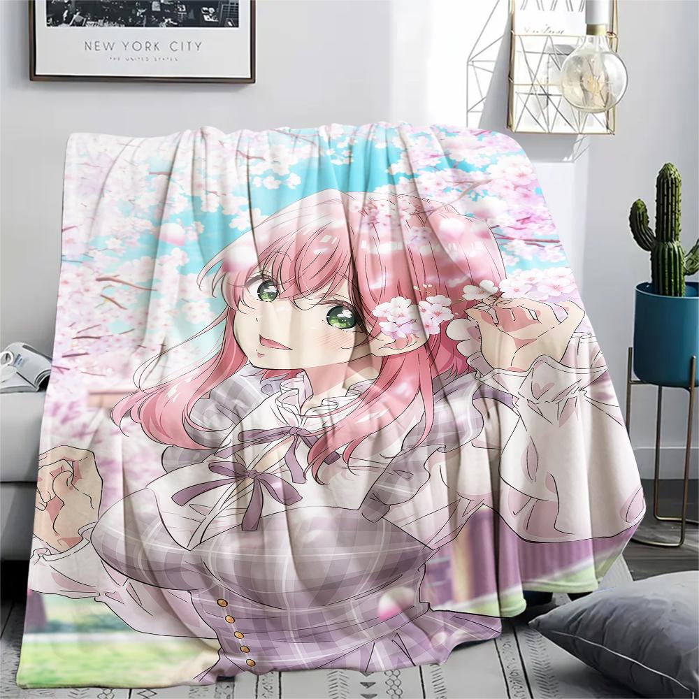 1PC The 100 Girlfriends Print Flannel Blanket, High quality All Seasons, Home Decor, Warmth and Comfort, Perfect for Christmas Gifts