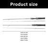 Light Weight Fishing Rod with Ergonomic Handle Carbon Fiber Rod for Beginner Stream and Creek Angling