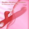 Adult Dildo G Spot Vibrator with 5 Rotating Modes and 2 Motors 10 Vibration Modes and Sliding Mode with Beads Rabbit Vibrators Female Sex Toys