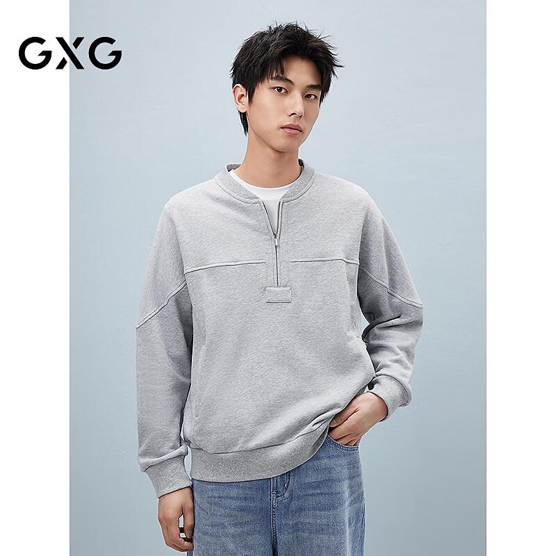 GXG Men s Half-Zip Stand Collar Sweatshirt L