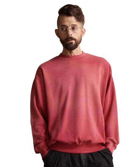 

Schott BLANK FADE SWEAT, Men s, Size L (100), Red, 782-3232016