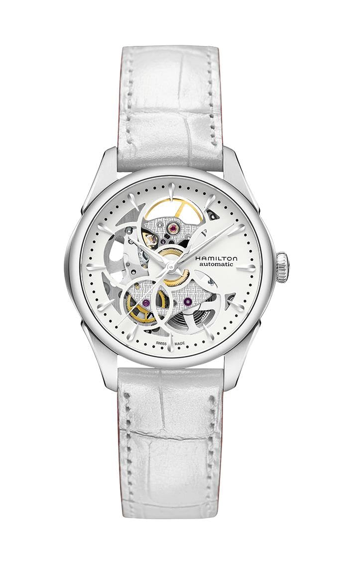 

Hamilton Jazzmaster Viewmatic Skeleton Lady Watch Officially (H32405811) - Guaranteed. [Authentic Imported]
