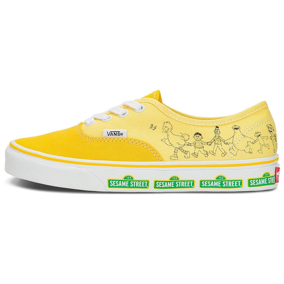 Vans x Sesame Street Authentic Shoes Yellow Men s VN0009PVYLW EU 36