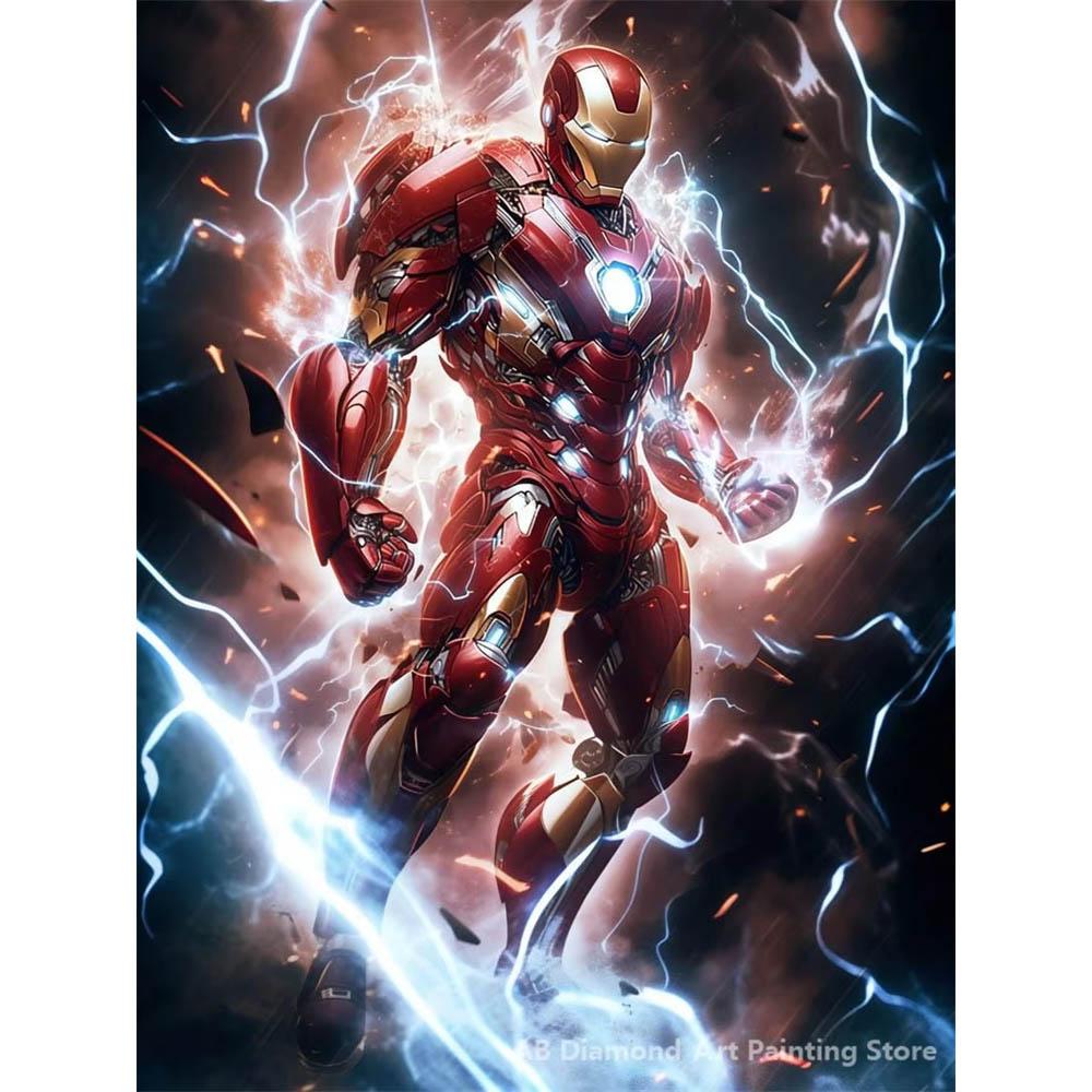 Disney Series High-burning Realistic Style 5D Diamond Painting Full of Diamonds DIY Handmade Diamond Painting Hero Theme Decorative Painting Set