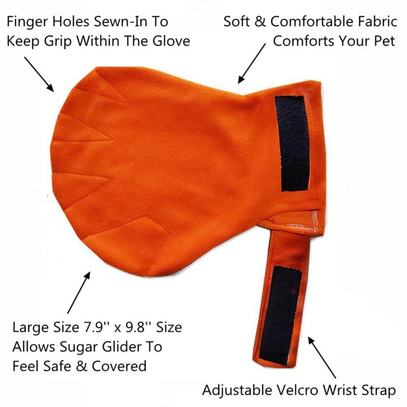 New! Sugar Glider Bonding Mitt Small Animals Handling Anti-bite Gloves Pet Supplies For Sugar Glider