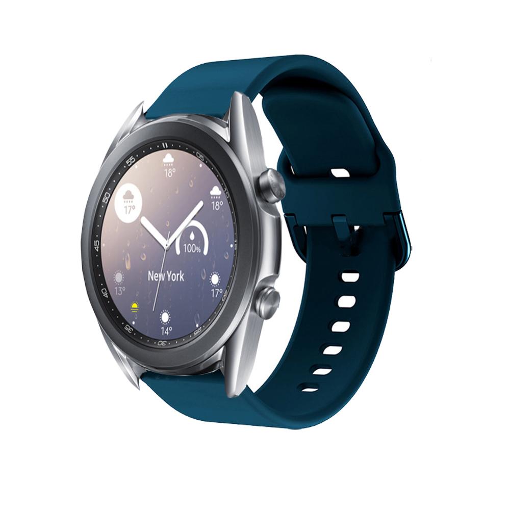 For Samsung Galaxy Active 2 40mm 44mm Smartklokkereim Silikon 20mm Sportsarmbånd For Galaxy Watch 42mm/3 41mm/Gear S2 Reim