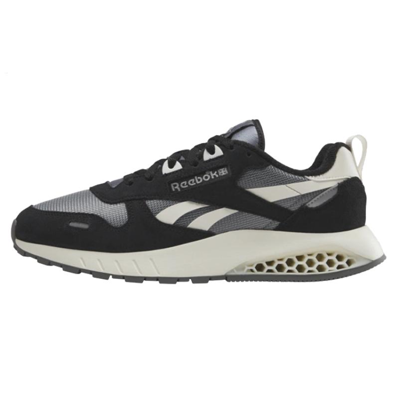 

Reebok Classic Leather Hexalite Black Pure Grey Sneakers 100074408 37.5 чёрный