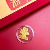 999 Pure Gold Year of the Horse Sticker - New Year Mobile Accessory for Prosperity and Good Fortune Gift
