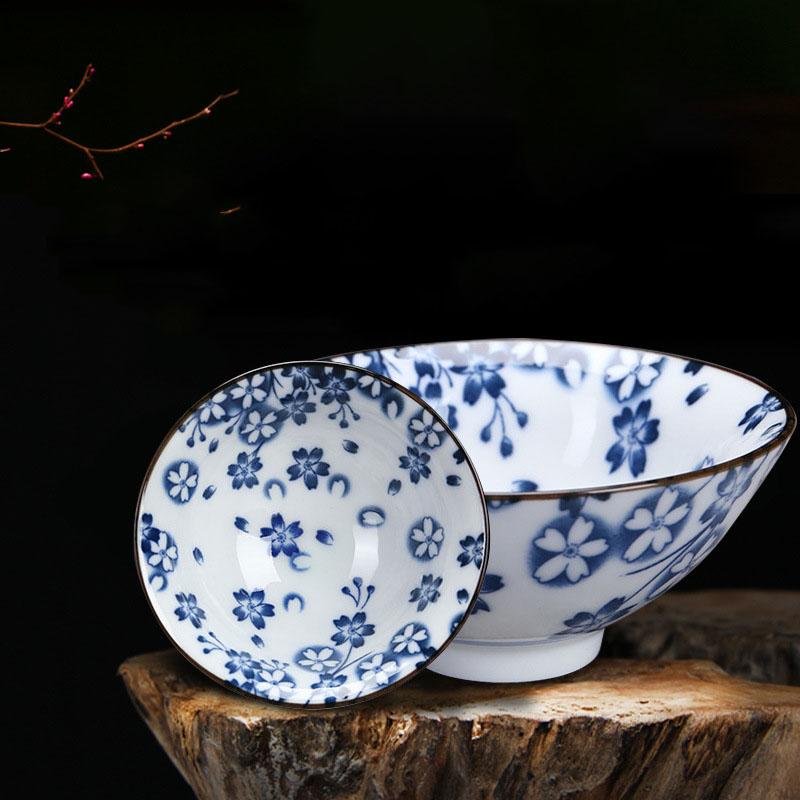 Čínský modrobílý porcelánový šálek na čaj Ručně malovaná čajová souprava Malá čajová miska Šálky na květinový čaj Čajové příslušenství Nápojové sklo Velkoobchod