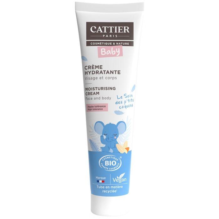 Cattier Bébé Crème Hydratante Bio - Visage Et Corps - 100 Ml