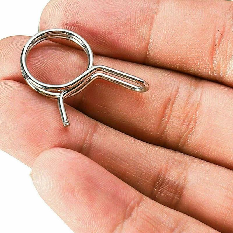 10pcs Auto Accessories Universal Car Fuel Line Spring Clips Car Hose Tubing Spring Clip Car 8mm 9mm 10mm 11mm 12mm Fixed Clamp