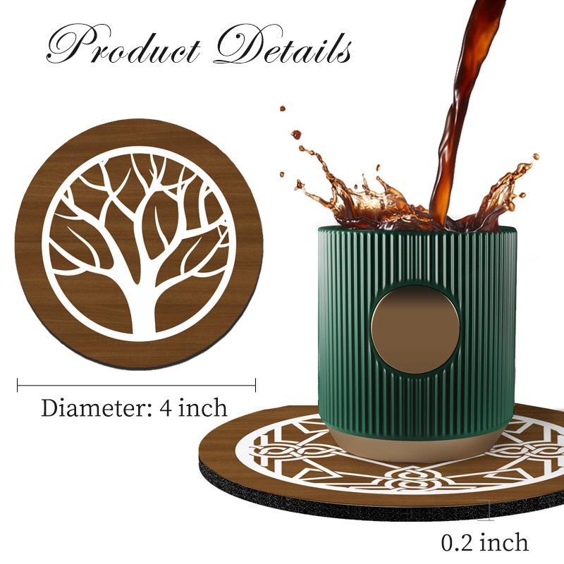Placemat Bowl Mat Light Luxury Premium Coaster Plate Mat Vegetable Mat Dining Table Insulation Mat Dining Table