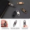 2Pcs Zipper Clip Theft Deterrent Double Opening Zippers Pull Replacement Detachable Zipper Connectors Zipper Lock Carabiner Clip