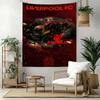 Liverpool Football Club Wanddecoratie Wandkleed Kunst Voor Huisdier Herdenking Verjaardag Bruiloft Feest Achtergrond Familiegift