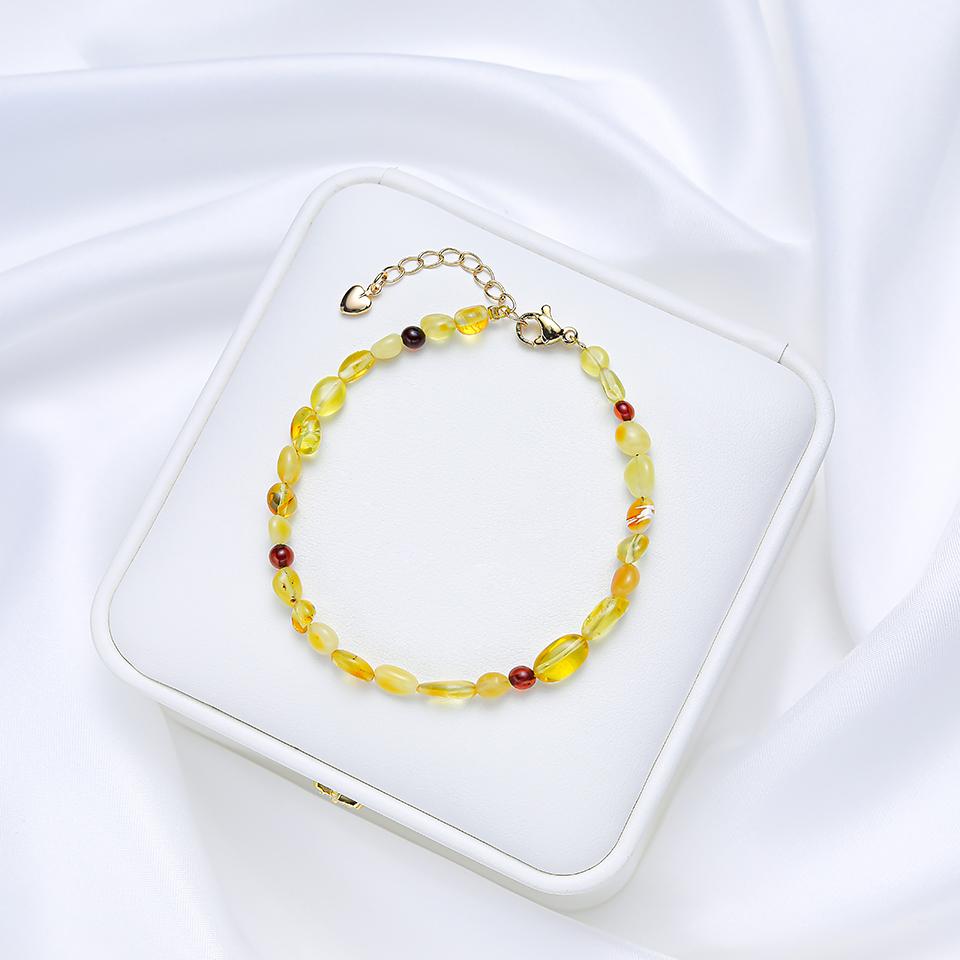 3*5mm Bracelet Natural Stone Luxury Quality Jewelry for Women  Tourmaline Bts Handmade Baroque  Party /Wedding Luxury Gift Set