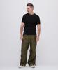 AVIREX DAILY MINI WAFFLE CREW NECK T-SHIRT 6143150 men's black M