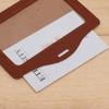 Transparent Credit ID Bank Card Holder Acrylic Photocard Photo Case Organizer Cartoon Key Chain Pendant Passport Pocket Sleeve