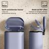 30 L Modern Curved Kitchen Bin - Grey